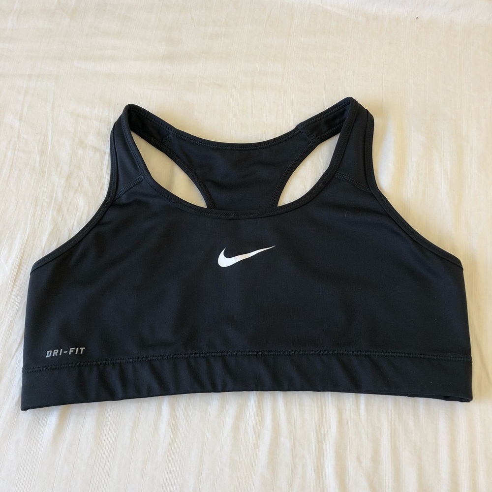 Nike Dri-Fit Sports Bra Black Size Large